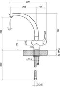 Смеситель Смег MF8P2 фото 2 в Тюмени Смеситель Smeg MF8P2 фото 2 в Тюмени