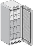 Холодильник Smeg CVB20RNE фото 3 в Тюмени