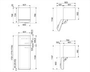 Холодильник Smeg FAB30LPK3 фото 3 в Тюмени