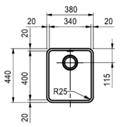 Мойка Franke KBX 110-34 фото 3 в Тюмени