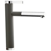 Смеситель Бланко Linee-S Silgranit алюметаллик фото в Тюмени Смеситель Blanco Linee-S Silgranit алюметаллик фото в Тюмени
