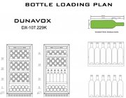 Винный шкаф Dunavox DX-107.229K фото 3 в Тюмени