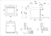 Духовой шкаф Bertazzoni FMOD6115ELB1 фото 4 в Тюмени