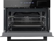 Компактный духовой шкаф с СВЧ и паром Weissgauff OEMS 459 PDB Black Edition фото 2 в Тюмени