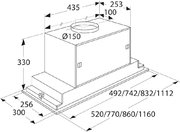 Встраиваемая вытяжка Asko CC4527S фото 3 в Тюмени