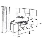 Газовая плита Korting CKE 68041 CRI фото 3 в Тюмени