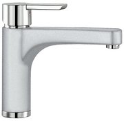 Смеситель Бланко Pylos chrome/Silgranit белый фото в Тюмени Смеситель Blanco Pylos chrome/Silgranit белый фото в Тюмени
