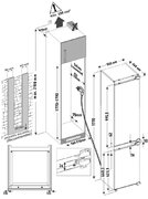 Встраиваемый холодильник Krona ZELLE RFR фото 3 в Тюмени