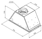 Вытяжка Zigmund Shtain K 003.71 S фото 2 в Тюмени