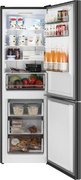 Отдельностоящий холодильник с инвертором Weissgauff WRK 185 Total NoFrost Inverter Black Glass фото 3 в Тюмени