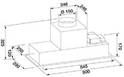 Встраиваемая вытяжка Fulgor Milano FBHD 900 PT X фото 3 в Тюмени