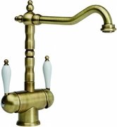 Смеситель Франке Old England Clear Water бронза фото в Тюмени Смеситель Franke Old England Clear Water бронза фото в Тюмени
