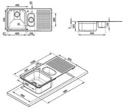 Мойка Smeg LTS901D-2 фото 2 в Тюмени