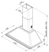 Вытяжка Smeg KTR110X фото 2 в Тюмени