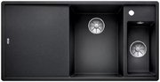 Мойка Blanco AXIA III 6 S-F чаша справа, доска стекло клапан-автомат InFino® антрацит фото в Тюмени