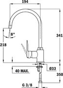 Смеситель Тека IN 995 WHITE фото 4 в Тюмени Смеситель Teka IN 995 WHITE фото 4 в Тюмени