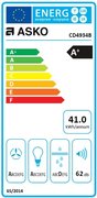 Вытяжка Asko CD4934B фото 3 в Тюмени