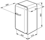 Холодильник Smeg FAB10HRB фото 2 в Тюмени