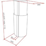 Вытяжка Teka CC-40 STAINLESS STEEL фото 2 в Тюмени
