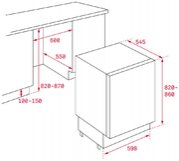 Встраиваемый холодильник Teka TKI3 145 D фото 4 в Тюмени
