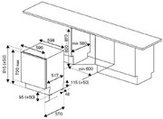 Встраиваемая посудомоечная машина Bertazzoni DW6083PRT фото 4 в Тюмени