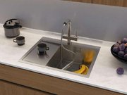 Мойка Omoikiri Akisame 65 GM R крыло слева фото 3 в Тюмени