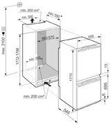 Встраиваемый холодильник Liebherr ICBNdi 5153 Премиум (Prime) фото 3 в Тюмени