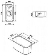 Мойка Smeg VSTR16 фото 2 в Тюмени