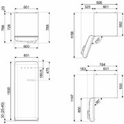 Холодильник Smeg FAB28LPB5 фото 3 в Тюмени