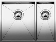 Мойка Blanco Zerox 340/180-U чаша слева нержавеющая сталь фото в Тюмени