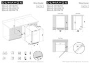 Винный шкаф Dunavox DAU-45.125DOP.TO фото 3 в Тюмени