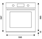 Духовой шкаф Bertazzoni F6011MODETN фото 2 в Тюмени