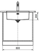 Мойка Franke FEX 110-60 сталь фото 2 в Тюмени