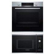 Bosch (духовой шкаф HBA573BS1 + микроволновая печь BFL553MS0)