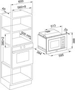 Встраиваемая микроволновая печь Franke FSL 20 MW XS фото 2 в Тюмени