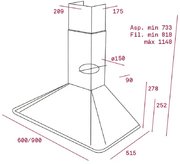 Вытяжка Teka DOS 90 BEIGE-BRASS фото 2 в Тюмени