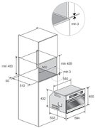 Духовой шкаф Fulgor Milano FCO 4512 TM BK фото 4 в Тюмени