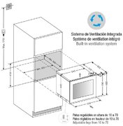 Встраиваемый винный шкаф Pando PVMAVP 45-18CRL фото 3 в Тюмени