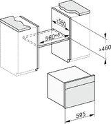 Встраиваемая комби-пароварка Miele DGC 7840 OBSW фото 4 в Тюмени