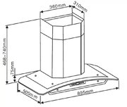 Вытяжка Zigmund Shtain K 246.91 W фото 2 в Тюмени