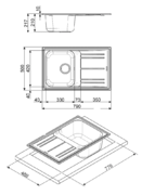 Мойка Smeg LZ791P фото 2 в Тюмени