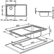 Мойка Smeg LLR861 фото 2 в Тюмени