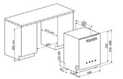 Встраиваемая посудомоечная машина Smeg ST2FABRD2 фото 4 в Тюмени