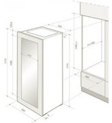 Винный шкаф De Dietrich DWSL 980 X фото 3 в Тюмени