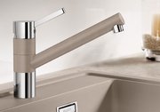 Смеситель Бланко Tivo chrome/Silgranit жемчужный фото 2 в Тюмени Смеситель Blanco Tivo chrome/Silgranit жемчужный фото 2 в Тюмени