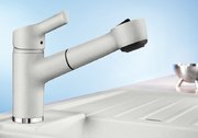 Смеситель Бланко Elipso-S II Silgranit жемчужный фото 3 в Тюмени Смеситель Blanco Elipso-S II Silgranit жемчужный фото 3 в Тюмени