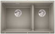 Мойка Blanco SUBLINE 430/270-U с отводной арматурой InFino® жемчужный Мойка Blanco SUBLINE 430/270-U с отводной арматурой InFino® жемчужный