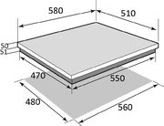 Газовая варочная панель Brandt BPG6413B фото 4 в Тюмени