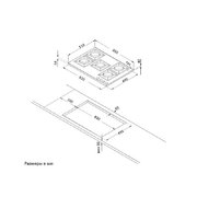 Газовая варочная панель Korting HG 965 CTRN фото 4 в Тюмени