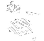 Мойка SMEG LMN1VBD фото 3 в Тюмени